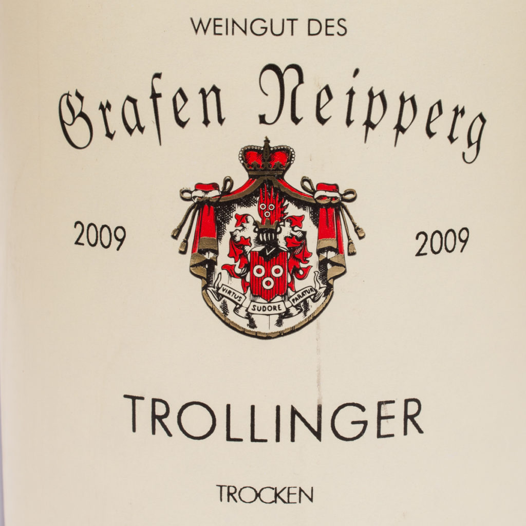 Trollinger 2009 - Grafen Neipperg