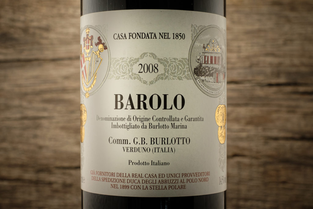 Barolo 2008 - Comm. G.B. Burlotto