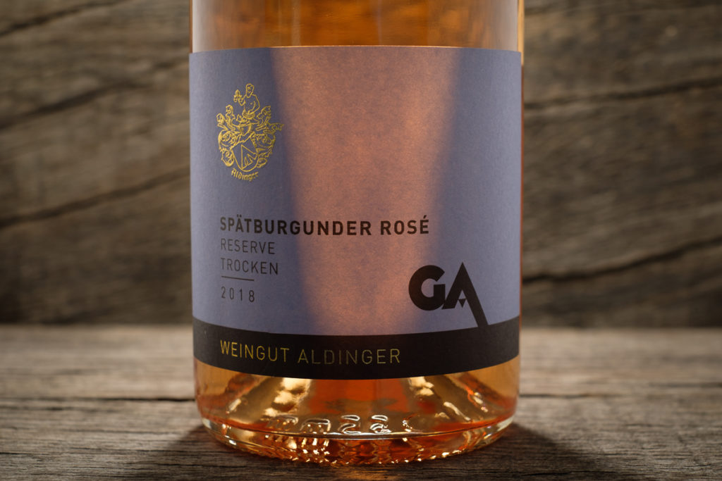 Spätburgunder Rose Reserve trocken 2018 - Weingut Aldinger