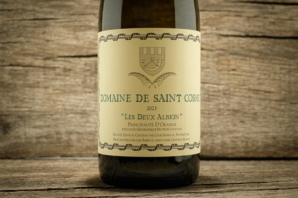 „Les Deux Albion“ IGP Principauté d’Orange, blanc 2023 - Domaine de Saint Cosme